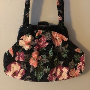 Vintage Japanese beaded purse